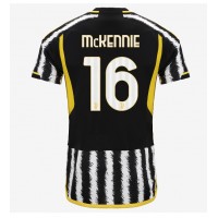 Fotballdrakt Herre Juventus Weston McKennie #16 Hjemmedrakt 2023-24 Kortermet